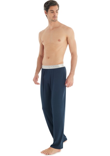 Erkek Pijama Altı Silver 9304 - Lacivert