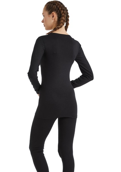 Unisex Termal Tişört 2. Seviye 1257 - Siyah fırsatları