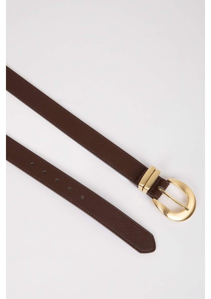 Kadın Suni Deri Jean Kemeri D8292AXNS fiyatları