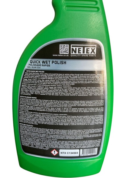 Hızlı Islak Cila Oto Cila Hızlı Cila 500ML