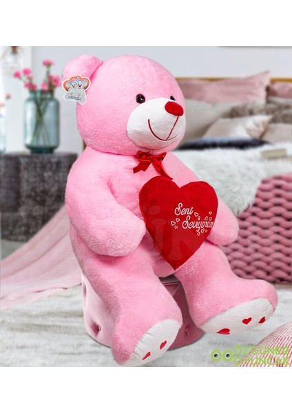 Legosh 140 cm Dev Bobo Seni Seviyorum Kalpli Sevgiliye Özel fırsatları