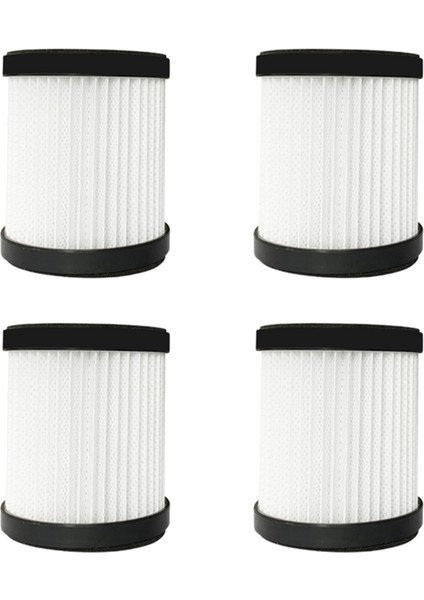 XL-618A Hepa Filtre Akülü Vakum Aksesuarları Için 4 Adet Yedek Parçalar Yüksek Yoğunluklu Hepa (Yurt Dışından)