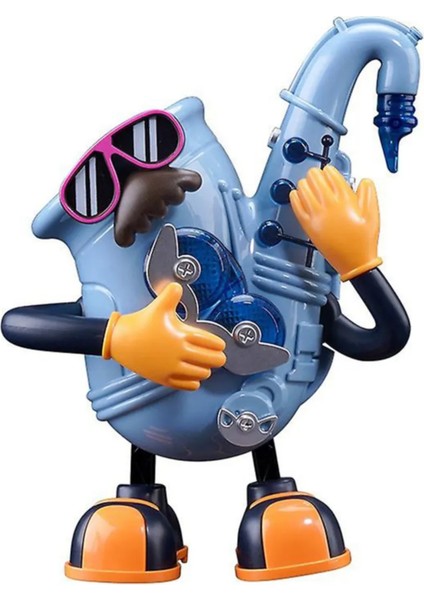 Mr Rock Yürüyen Saksafon Müzikli Işıklı Pilli 3+