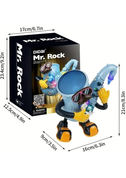 Mr Rock Yürüyen Saksafon Müzikli Işıklı Pilli 3+ modelleri