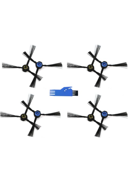 V8S X750 A7 X800 X785 V80 A9S Robotik Elektrikli Süpürge Yan Fırça Temizleme Fırçası Için Yedek Parçalar (Yurt Dışından)