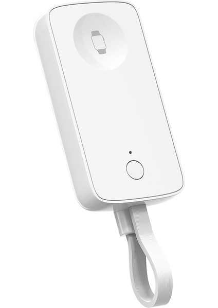 WI-M22 Ark Serisi 2in1 Akıllı Saat Mini Wireless Powerbank 2000MAH 2W Beyaz