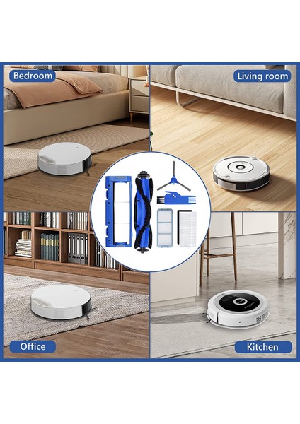 Robovac 11S 15C 30C 35C Robotlu Süpürge Aksesuarları Ana Yan Fırça Yedek Parçaları (Yurt Dışından) fırsatları