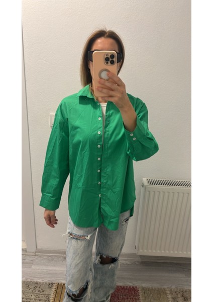 Miyu Yeşil Gömlek modelleri