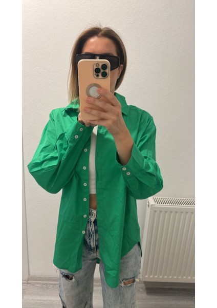 Miyu Yeşil Gömlek indirimleri