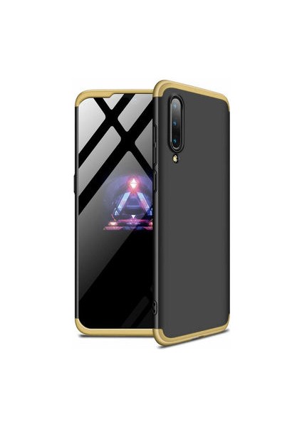 Xiaomi Mi A3 Kılıf 3 Parçalı Şık Patch Sert Silikon Kapak