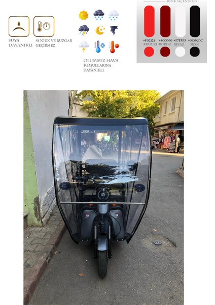 Apachi Doru 3 Tekerli Motor Brandası Siyah fiyatları