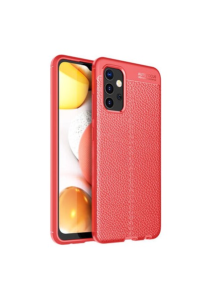 Samsung Galaxy A32 4g Kılıf Deri Desenli ve Esnek Yapılı Sağlam Derry Silikon Kılıf