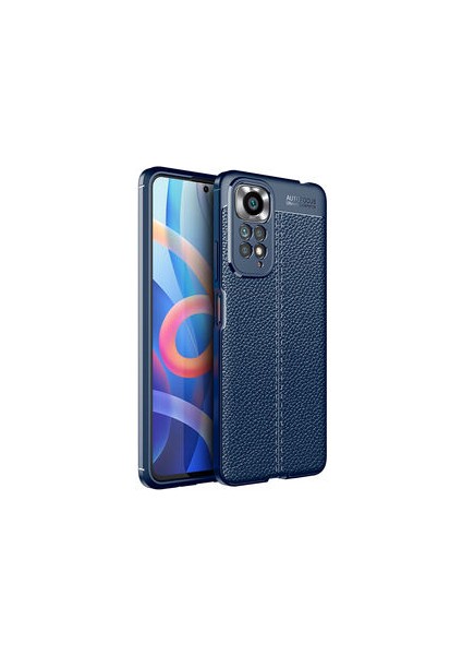 Redmi Note 11S Global Kılıf Deri Desenli ve Esnek Yapılı Sağlam Derry Silikon Kılıf