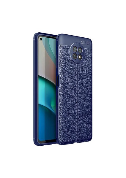 Redmi Note 9t Kılıf Deri Desenli ve Esnek Yapılı Sağlam Derry Silikon Kılıf