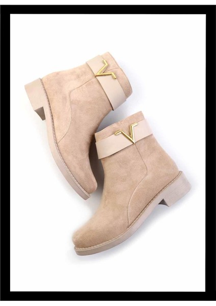 Vizon Süet Kadın Bot & Bootie K02156200402