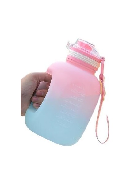 Ekstra Büyük Kapasiteli Big Belly Mug Buzlu Spor Içme Bardağı 1.2l (Yurt Dışından)