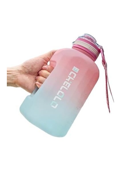 Ekstra Büyük Kapasiteli Big Belly Mug Buzlu Spor Içme Bardağı 1.6l (Yurt Dışından)