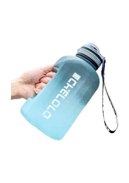 Ekstra Büyük Kapasiteli Big Belly Mug Buzlu Spor Içme Bardağı 1.6l (Yurt Dışından)