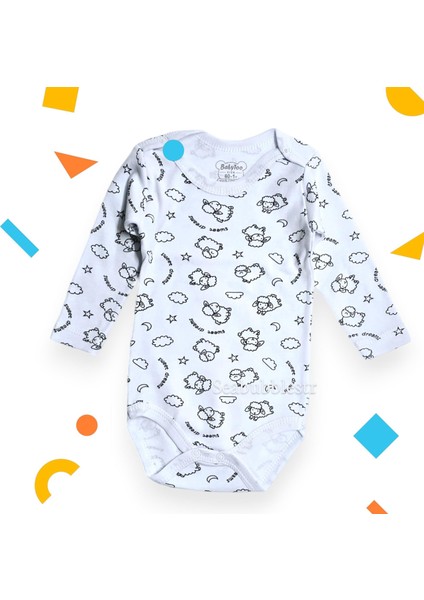 Dreams Kuzulu Uzun Kollu Bebek Çıtçıtlı Body (Babytoo)