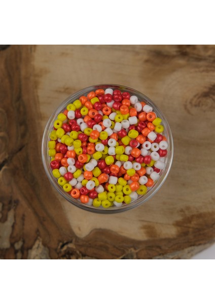 Abc Kum Boncuk Karışık 4 mm 500 Gram 6/0 - Mix 5 fiyatları