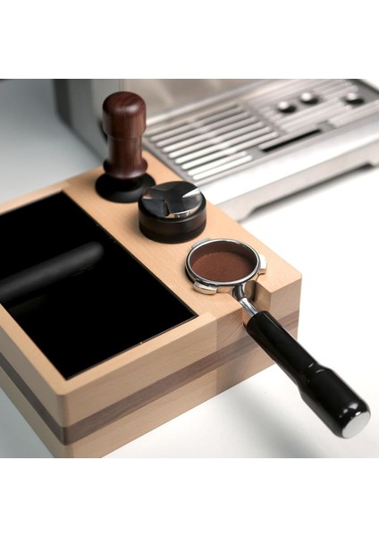 Tek ve Çift Bardak Filtre Sepeti ile 54 mm Dipsiz Paslanmaz Çelik Profesyonel Espresso Kahve Portafilter (Yurt Dışından)
