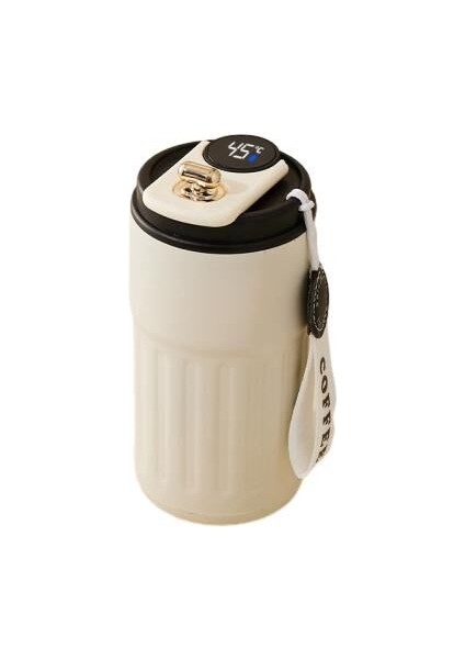 LED Ekran Akıllı Sıcaklık Göstergesi 316 Paslanmaz Çelik Kahve Fincanı 450ML (Yurt Dışından)