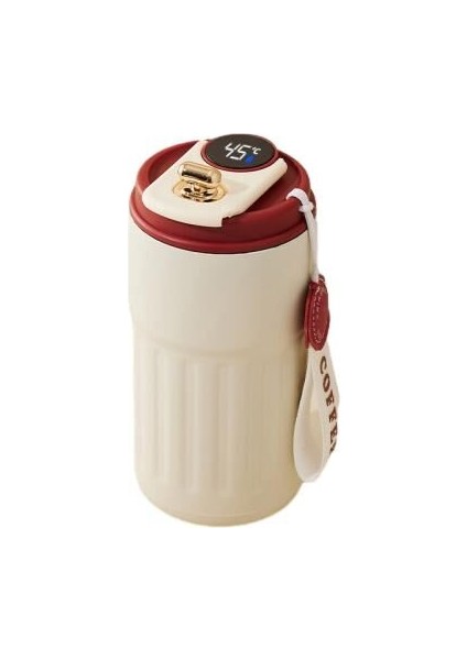 LED Ekran Akıllı Sıcaklık Göstergesi 316 Paslanmaz Çelik Kahve Fincanı 450ML (Yurt Dışından)
