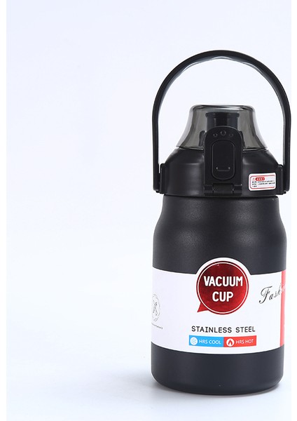 316 Paslanmaz Çelik Büyük Kapasiteli El Tipi Taşınabilir Pipetli Termos Kap 1000ML/1200ML/1500ML/1800ML (Yurt Dışından)