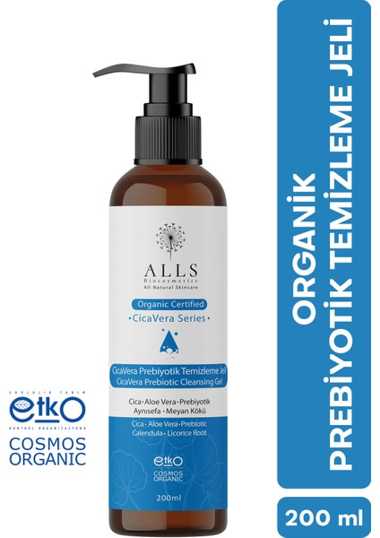 Cicavera Prebiyotik Temizleme Jeli 200 ml