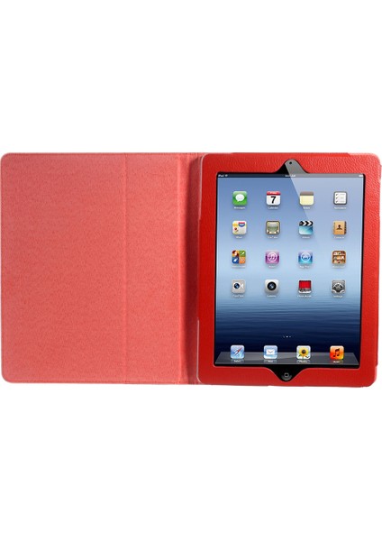 Yeni iPad 2. 3. 4. Nesil- Katlanır Deri Standlı Kılıf (Yurt Dışından)
