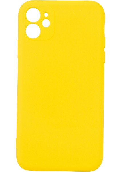 Ithınk Apple iPhone 12 Kamera Korumalı Kapak(A&s) Sarı