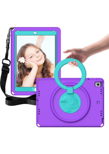 iPad AIR(2013)/AIR 2/9.7-INÇ(2017)/(2018)EVA Omuz Askılı Darbeye Dayanıklı Kılıf/su Geçirmez Ekran Koruyucu Çizilmez Kapak Taşınabilir Tablet Kılıfı- (Yurt Dışından) fiyatları