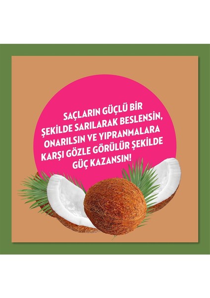 Doğanın Enerjisi Serum Saç Bakım Yağı Hindistan Cevizi Yağı Onarıcı Ve Yıpranma Karşıtı 80ml