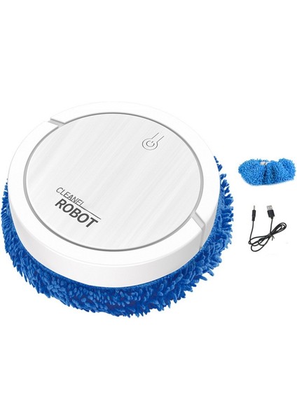 Akıllı Süpürme Robotu Islak ve Kuru Paspas Makinesi Şarj Edilebilir Paspas Paspas Makineleri Ev Robotu Temizleyici-B (Yurt Dışından)