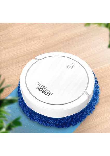Akıllı Süpürme Robotu Islak ve Kuru Paspas Makinesi Şarj Edilebilir Paspas Paspas Makineleri Ev Robotu Temizleyici-B (Yurt Dışından)