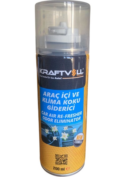 Klima Bombası Araç Kokusu Klima Koku Giderici 200ML Made In Germany