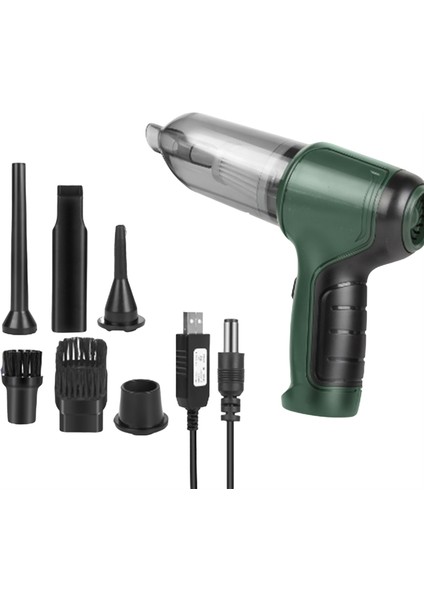 95000PA Araba Elektrikli Süpürge 3ın1 Kablosuz Elektrikli Süpürge Oto Parçası Ev Aletleri Güçlü Emiş Temizleme Makinesi A (Yurt Dışından)