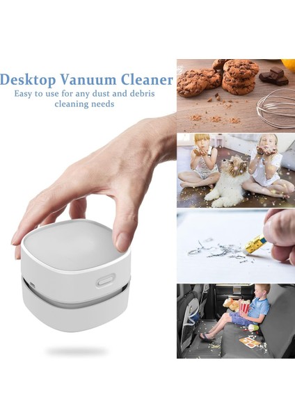 Masaüstü Elektrikli Süpürge Mini Elektrikli Süpürge Aa Piller Masaüstü Çekmece Tezgahı Için Yüksek Emiş (Yurt Dışından) fiyatları