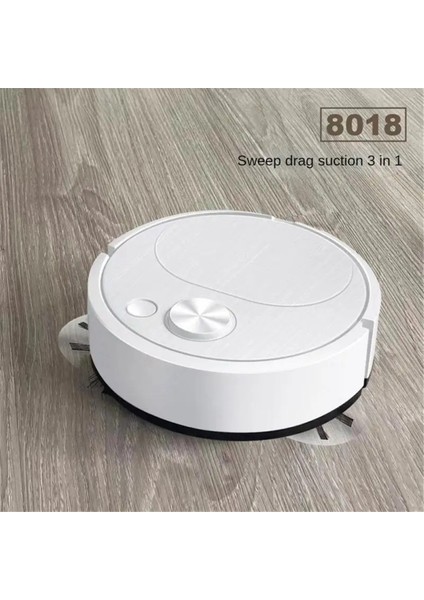 Otomatik Elektrikli Süpürgeler USB Şarj Mini Temizleme Makinesi Akıllı Süpürme Paspas Robotlu Süpürgeler, Sarı (Yurt Dışından)