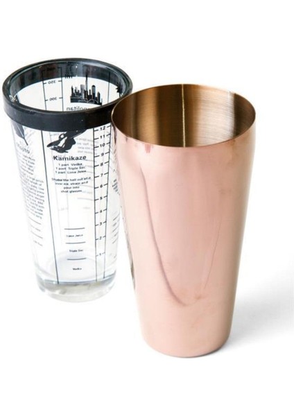 Bakır Kokteyl Shaker 700 ml, şık ve kullanışlı ev ve bar aksesuarı