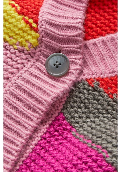 Jxlottie Kadın Çok Renkli Hırka 12261555-FIERYRED fırsatları