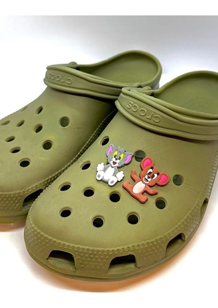 Terlik Süsü Jibbiz Tom ve Jerry (2 Adet)