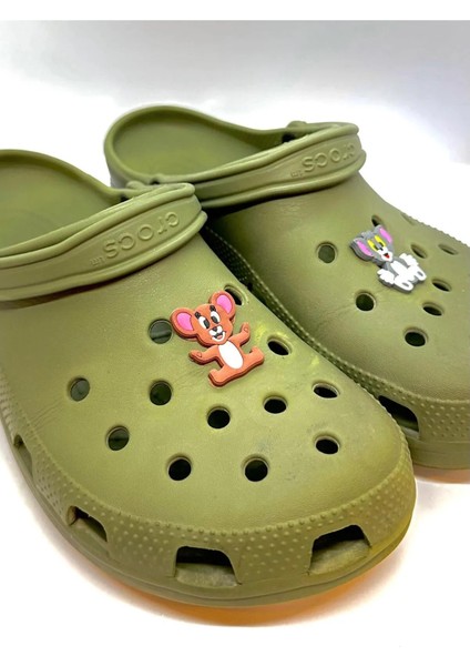 Terlik Süsü Jibbiz Tom ve Jerry (2 Adet) fırsatları