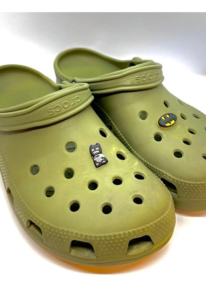 Terlik Süsü Jibbitz Batman ve Batman Logo (2 Adet) modelleri