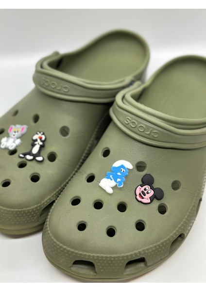 Terlik Süsü Jibbitz Özel Figürler 5 (4 Adet)