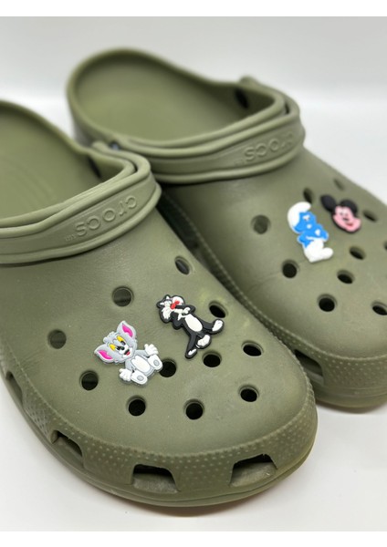 Terlik Süsü Jibbitz Özel Figürler 5 (4 Adet) modelleri