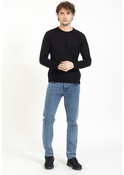 Vs Erkek Bisiklet Yaka Kazak 22 17 Trk 23K Siyah