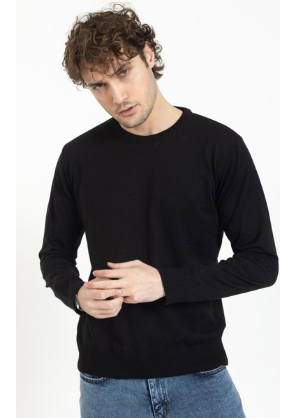 Vs Erkek Bisiklet Yaka Kazak 22 17 Trk 23K Siyah modelleri