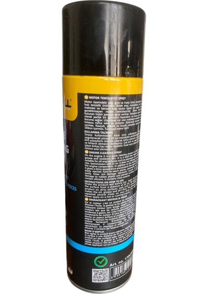 Motor Temizleyici Sprey 500ML fiyatları