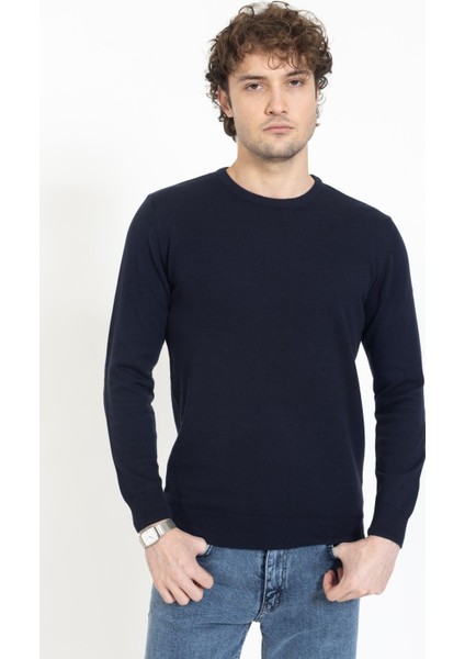 Vs Erkek O Yaka Kazak 24 139 Emy 23K Lacivert modelleri